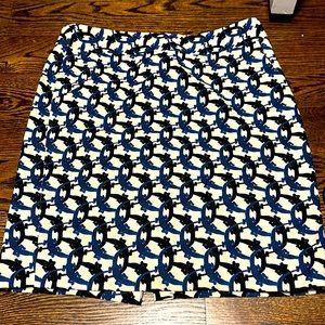Jcrew Collection Lizard pencil skirt